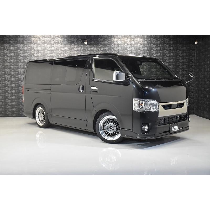 CRS エセックス ホイール ENCD-18 7.5J+38-+50 セミグロスブラック 