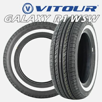 13インチ 185/70R13 86T 4本 サマータイヤ ホワイトリボン ヴィツァー