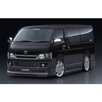 トップライン ハイエース 200系 1・2型 ボンネットスポイラー 未塗装 TOP LINE ARNAGE edition3 アルナージ edition3｜horidashimono