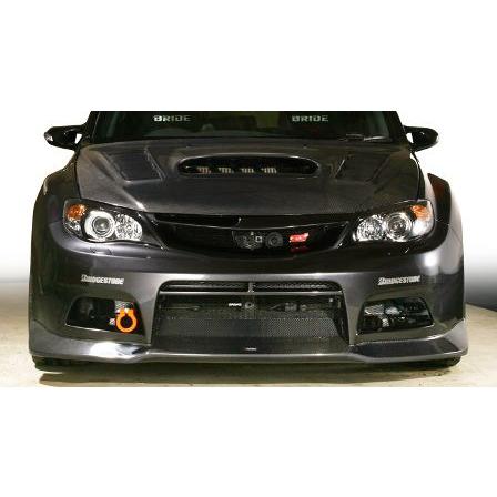 GRB GVB VARIS フロントバンパー カーボンアンダーリップ付き バリス インプレッサ GRB フロントバンパー 2009バージョン カーボン