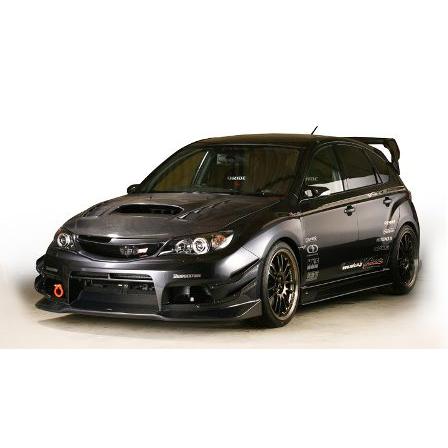 バリス インプレッサ GRB フロントバンパー 2009バージョン カーボン