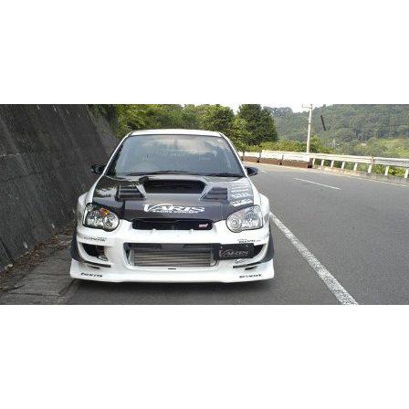 バリス インプレッサ GDB C型 D型 E型 フロントバンパー FRP 未塗装