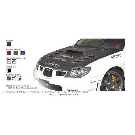 T*k様 インプレッサ VARIS クーリングボンネット カーボン ボンピンダン バリス インプレッサ GDB（F/G) F型 G型 クーリングボンネット FRP 未