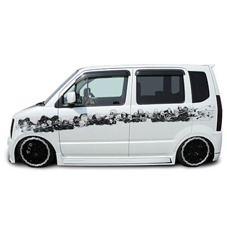 ウェーバースポーツ ワゴンR MH21 MH22S サイドステップ FRP 未塗装 