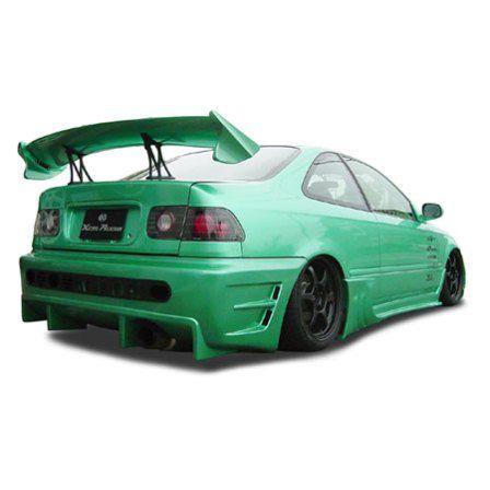 WEBER Sports（ウェーバースポーツ） シビック EK リアバンパー FRP 未