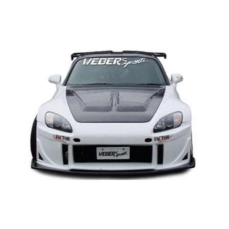 ※ソラ ホンダ S2000 後期 フロントバンパー 黒色 Spoiler 00-09ホンダS2000 AR-Spec KBDウレタンフロントボディ