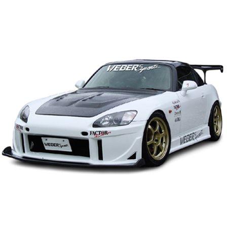 n*5様 S2000 AP2 純正フロントバンパー　ニューインディー ウェーバースポーツ S2000 AP1 AP2 フロントバンパー FRP 未塗装 WEBER