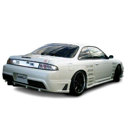 ウェーバースポーツ シルビア S14 後期 リアバンパー FRP 未塗装 WEBER