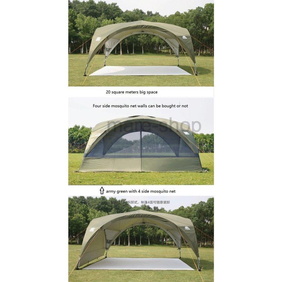 【数量限定アウトレット品】 大型シェルタータープ 夏のアウトドアに 特大サイズ キャノピー テント オーニング 紫外線カット ガゼボ 【UO1387661243】(49081円)
