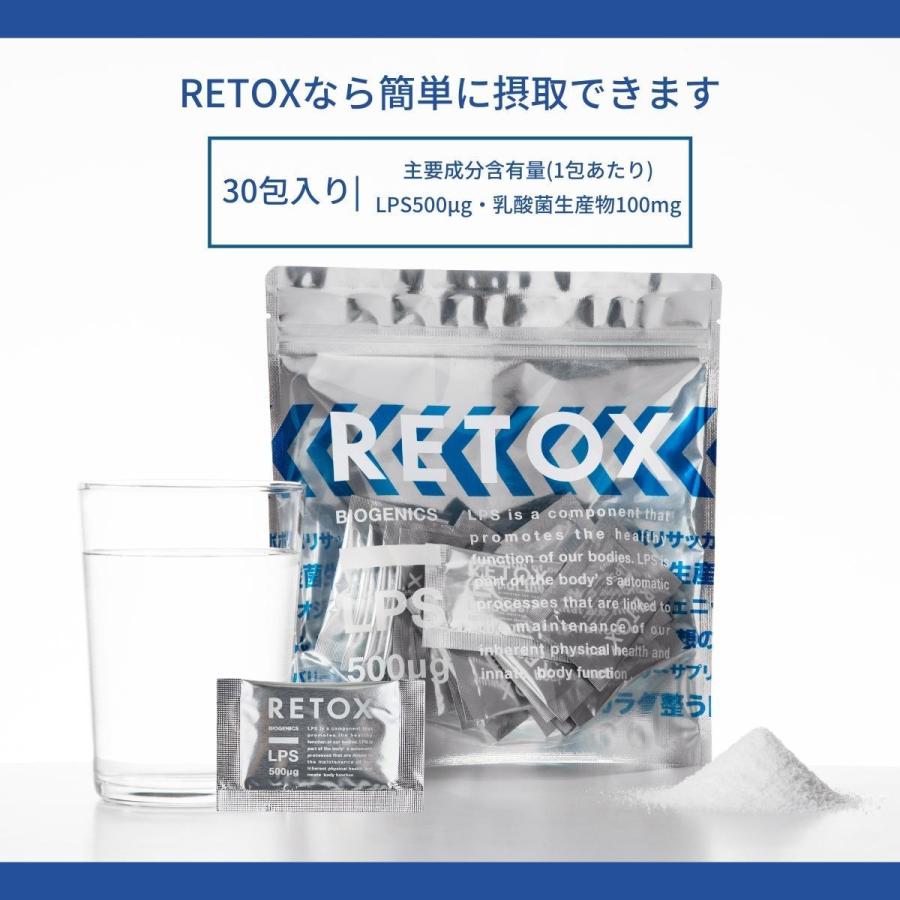 RETOX LPSリカバリーサプリメント【パウダータイプ】 1ヶ月分 30