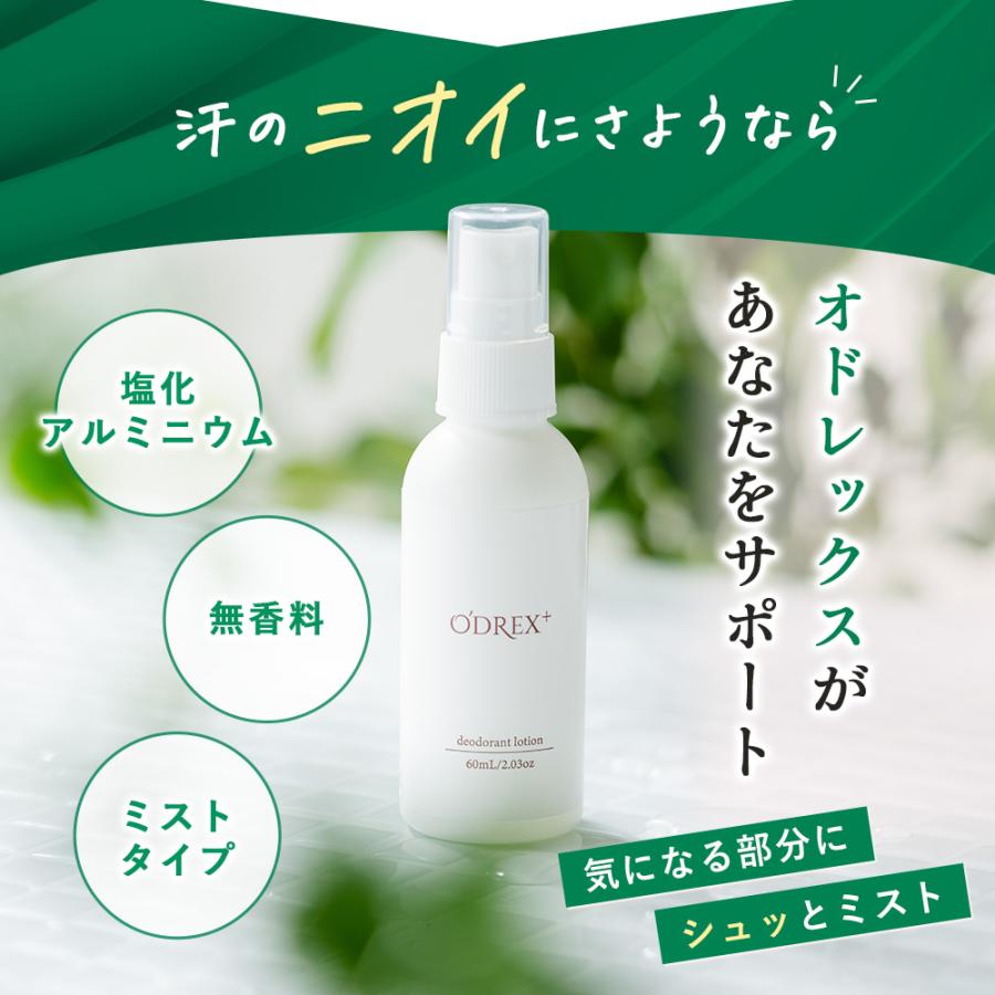 オドレミンと同成分】オドレックスプラス 60mL 多汗症 塩化