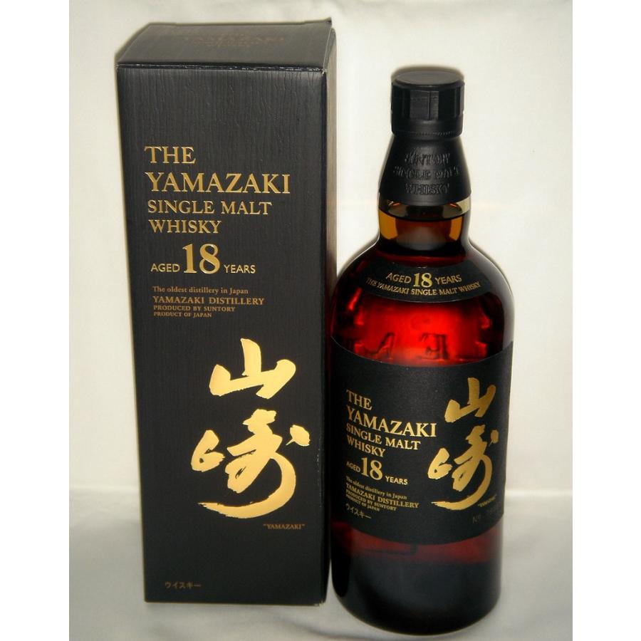 SUNTORY（サントリー） 山崎 18年 700ml 43％ : ほりえ酒店 - 通販