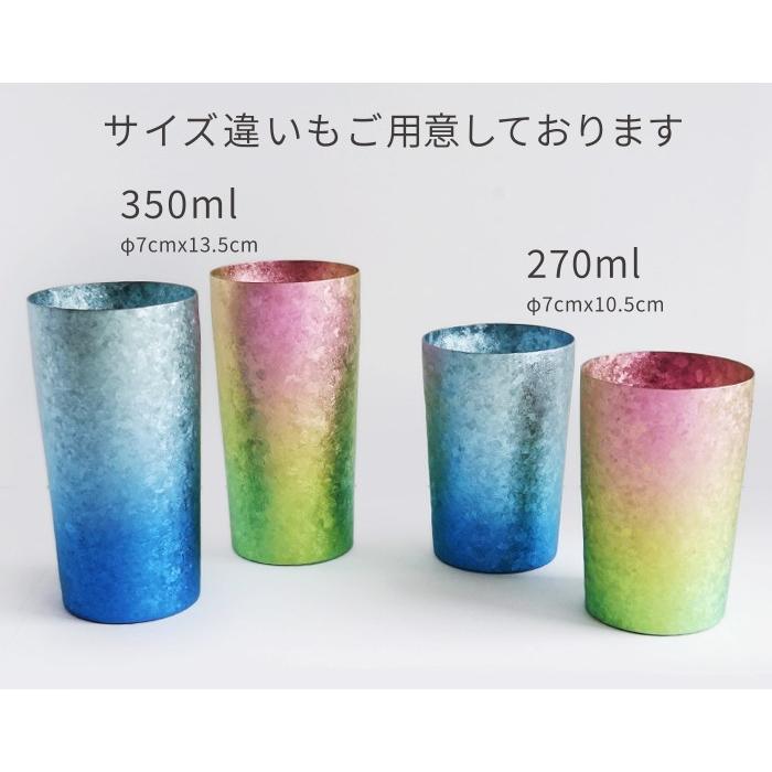 HORIE（ホリエ） 純チタン二重タンブラー 窯創り プレミアム 350ml 名 