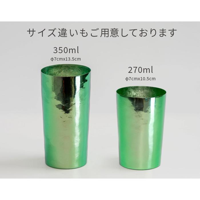 HORIE（ホリエ） 純チタン二重タンブラー 彩光 270ml 手提げ袋付 燕