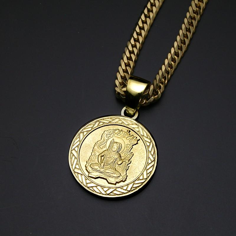 【公式】 守護本尊・K18ゴールド・不動明王ペンダント 【TM4198520995】(148500円)