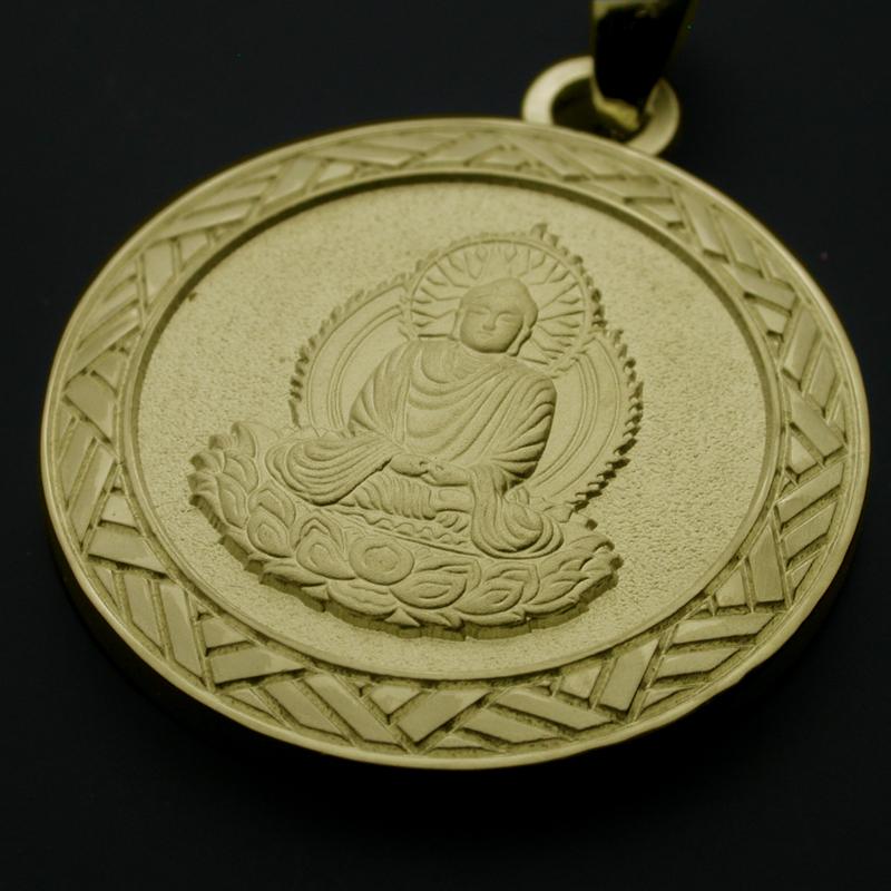 守護本尊・K18ゴールド・阿弥陀如来ペンダント : 彫銀Yahoo!店 - 通販