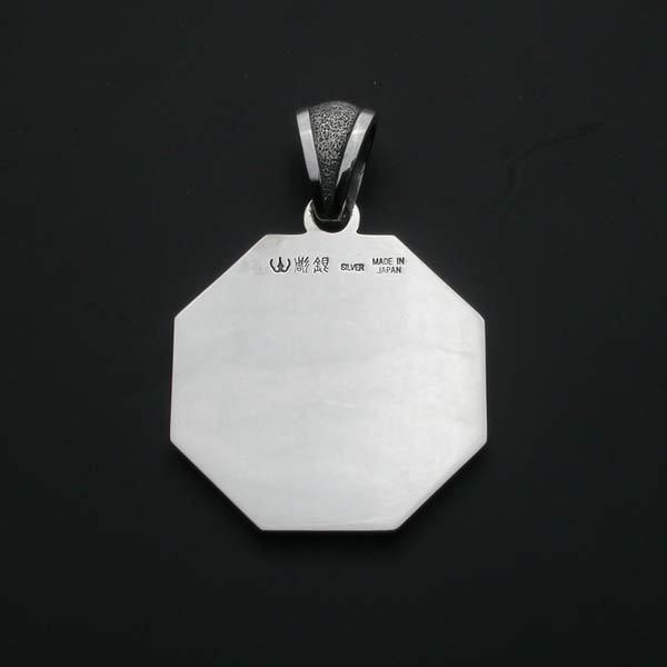 特別価格1月9日まで】家紋ペンダント・八角・特大 : 彫銀Yahoo!店