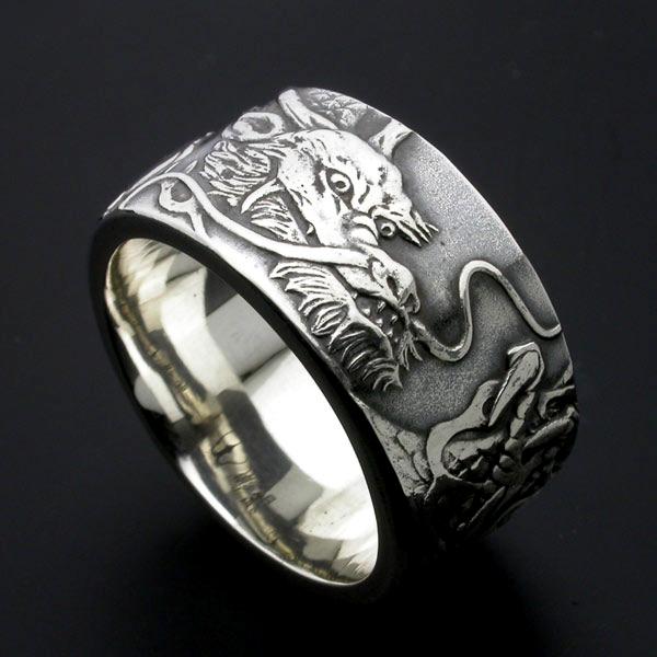 昇龍リング・右龍 : 彫銀Yahoo!店 - 通販 - Yahoo!ショッピング