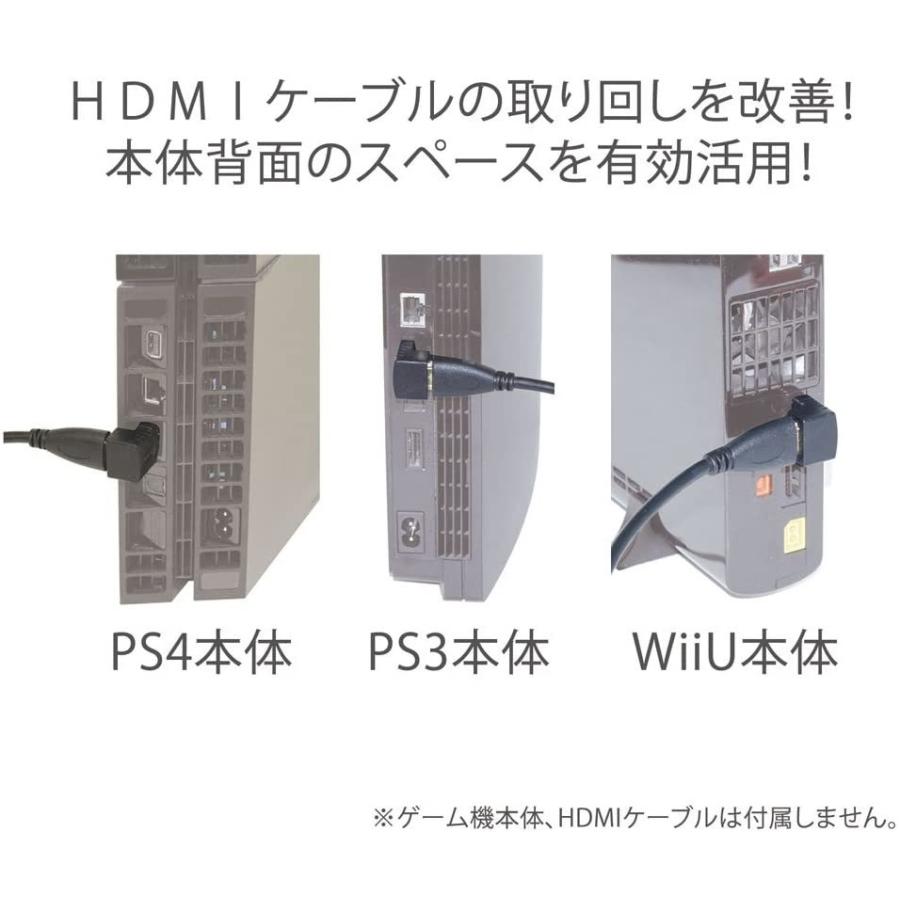 最大56 オフ Ps4 Ps3 Wiiu用スッキリl型hdmiコネクタ Dprd Jatimprov Go Id