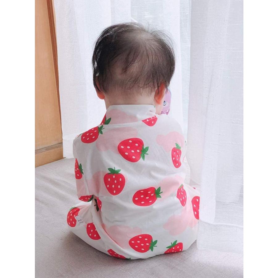 Pancy 59cm 浴衣 甚平 新作アイテム毎日更新 お盆 ベビー服 ロンパース 半袖 夏 夏祭り 花火大 女の子 前開き 男の子 パジャマ カーバーオール 雲