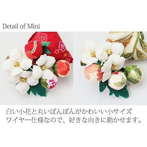 セールsale Off 鎌倉工芸 カマクラクラフト 和装 髪飾り 2点セット ぼんぼんベリー つき 和柄の花 ヘアクリップ 大小2個 白 ホワイト Simbcity Net