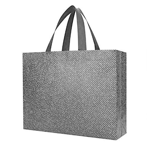 ギフトバッグ 手提げ袋 不織布バッグ 10枚セット 厚手 日本に 耐久性 贈 買い物バッグ プレゼントラッピング袋 シンプル 誕生日 おすすめネット ショップバッグ