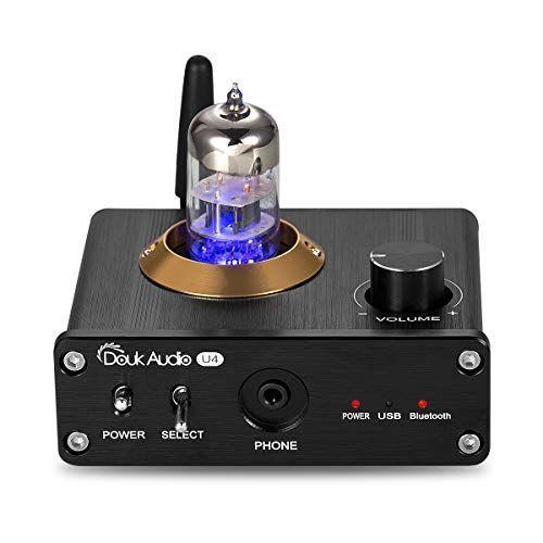 Douk Audio U4 Mini Bluetooth 5.0 真空管 ヘッドフォンアンプ USB DAC ステレオ オーディオ プリアン