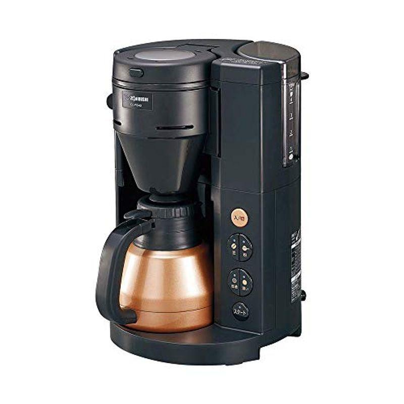 象印 コーヒーメーカー 全自動 540ml 4杯用 珈琲通 ブラック EC-RS40-BA 卓抜 象印 コーヒーメーカー 全自動 540ml 4杯用 珈琲通 ブラック EC-RS40-BA 卓抜