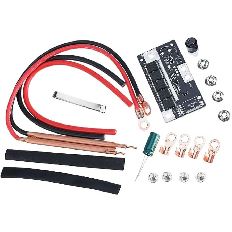 スポット溶接機 PCB 回路基板 DC 12V 90-150A バッテリー エネルギー貯蔵 ポータブル ハイパワー DIY ニッケル溶接 MDM の商品画像