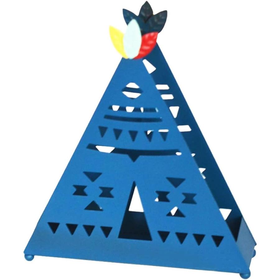 1224円 祝開店 大放出セール開催中 蚊取線香ホルダー 蚊取り線香入れ 蚊取り線香立て レトロ おしゃれ 室内 室外 アウトドア キャンプ テント ブルー