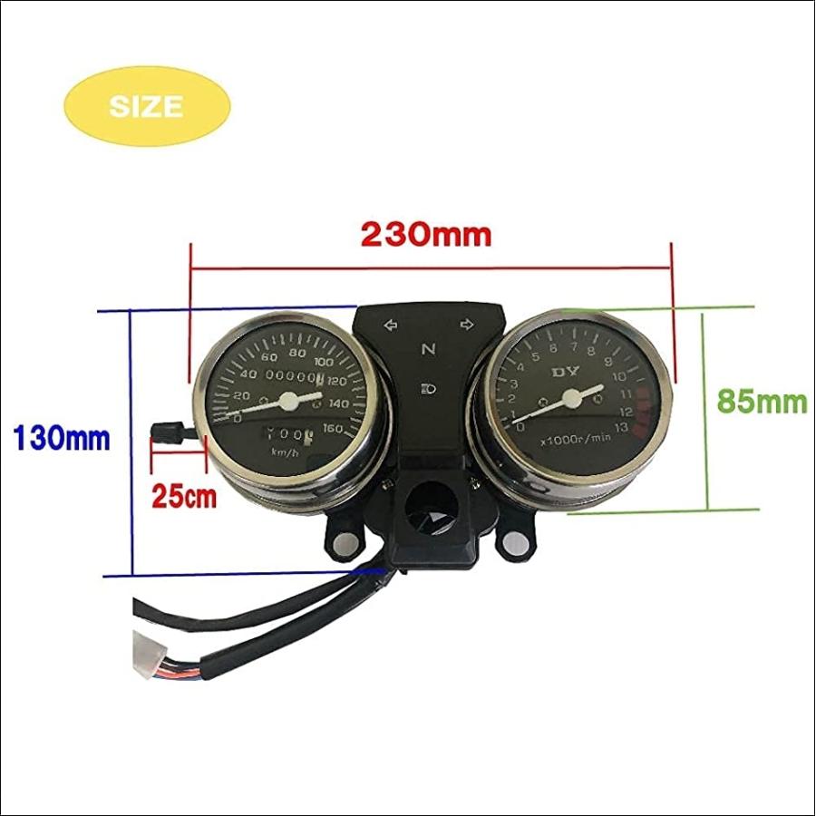 Life Design Johnson 23社外メーター シルバー スピードメーター タコメーター 機械式 Cb250t Cb400t 2b428sphrh スピード発送 ホリック 通販 Yahoo ショッピング