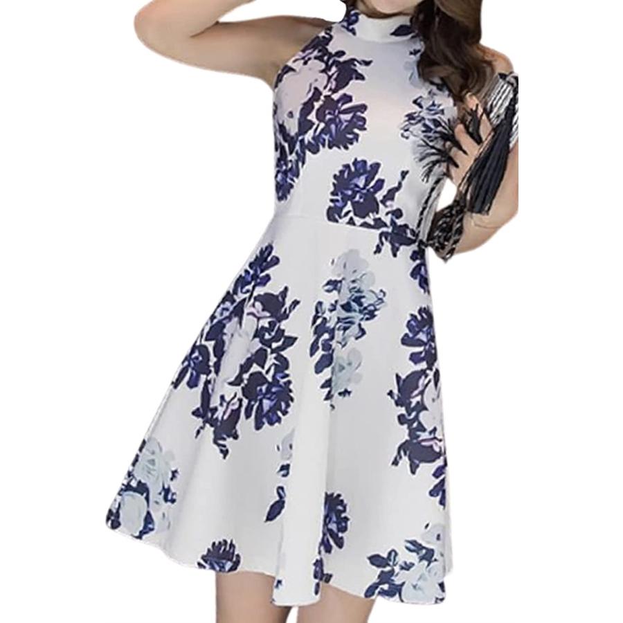 フェミニン フレアワンピース ホルターネック きれいめ ノースリーブワンピース レディース 白 Xl ホリック Paypayモール店 通販 Paypayモール