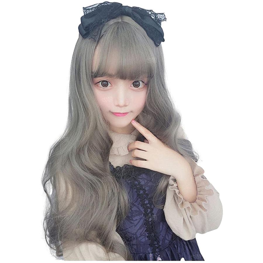 レイルアナ ウィッグ ロング フル レディース ストレート カール ウェーブ ぱっつん 前髪 ゆるふわリネン ホリック Paypayモール店 通販 Paypayモール