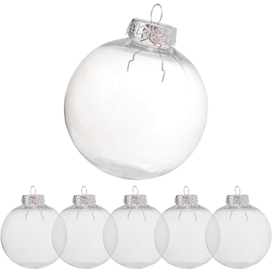 プラスチック ボール 透明 中空 オーナメント 飾り付け パーティー クリスマス 透明6cm 6個 スピード発送 ホリック Paypayモール店 通販 Paypayモール