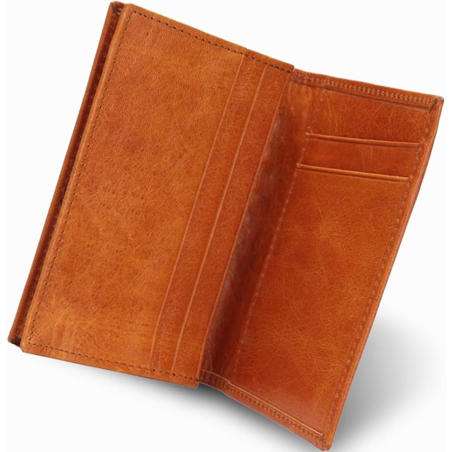 名刺入れ メンズ 本革 免許証入れ 定期入れ パスケース 大容量 薄型 取り出しやすい 幅広 牛革 ライトブラウン 両面革ポケット 92 Off