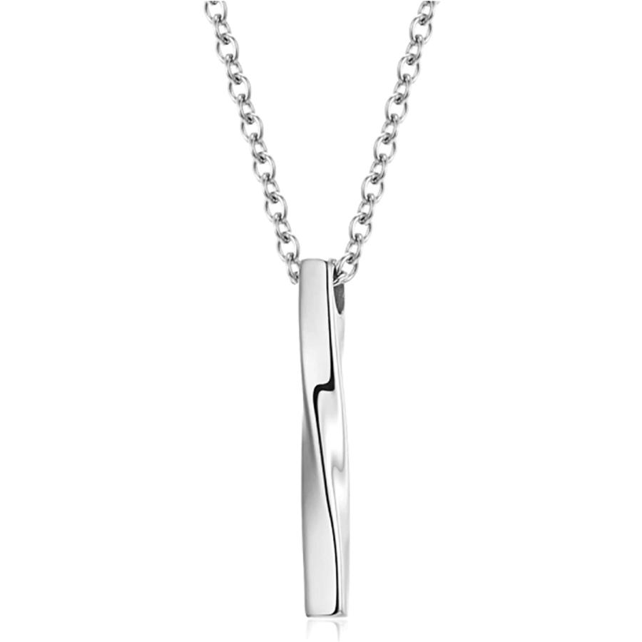 激安 ネックレス メンズ ステンレス スティック ペンダント シルバー シンプル 2 080円 Whitesforracialequity Org