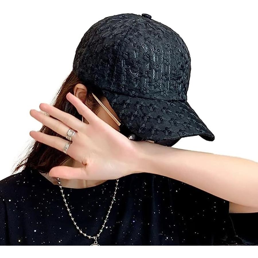 メッシュキャップ レディース 可愛い おしゃれ お洒落 ブラック Free Size Bnbpcntonc ファッション Editorialdismes Com