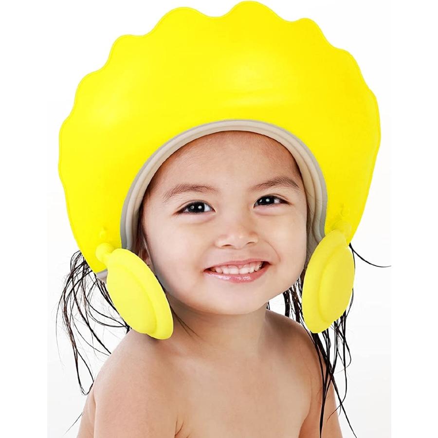 当季大流行 シャンプーハット バスグッズ お風呂 赤ちゃん ベビー 子ども 子供 キッズ Mdm イエロー Riosmauricio Com