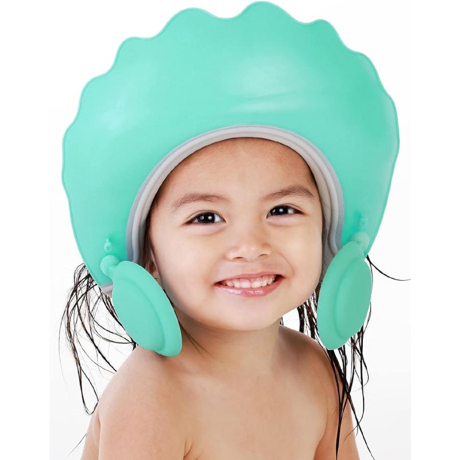 シャンプーハット バスグッズ お風呂 赤ちゃん ベビー 子ども 子供 キッズ MDM グリーン 【海外正規品】 シャンプーハット バスグッズ お風呂 赤ちゃん ベビー 子ども 子供 キッズ MDM グリーン 【海外正規品】