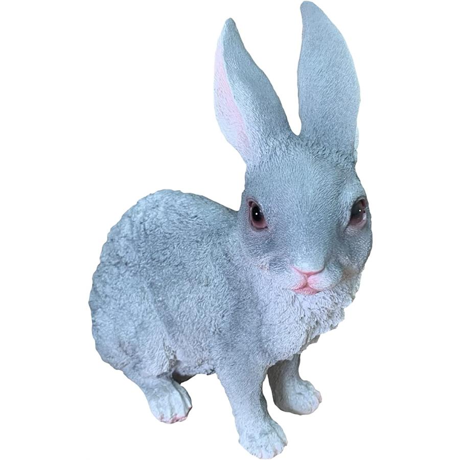 ガーデンオーナメント 置物 動物 ウサギ ラビット ガーデニング オブジェ うさぎ グレー B グレー B オーナメント Morefon Ru
