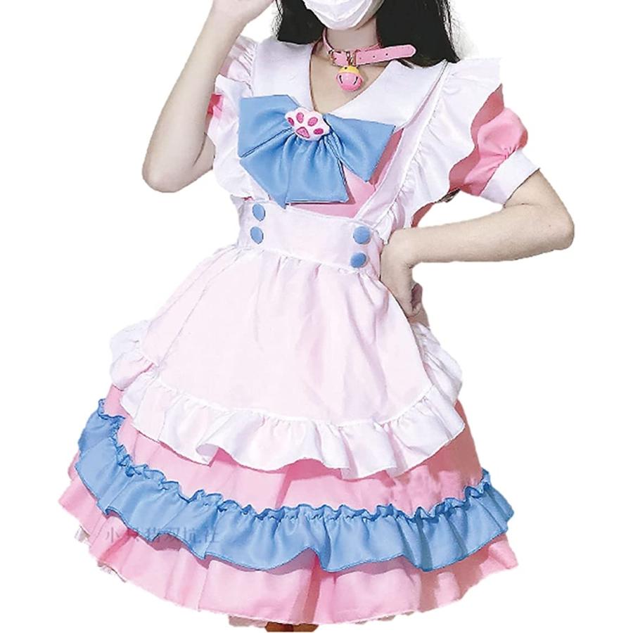 Morytrade メイド服 コスプレ ピンク 水色 ハロウィン 衣装 仮装 フリル ロリータ ゴスロリ ピンク 4xl 2btq9 スピード発送 ホリック 通販 Yahoo ショッピング