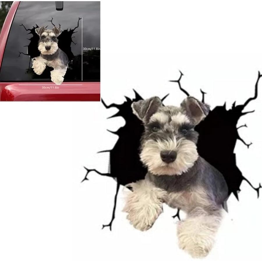カーステッカー 車 トラック 犬 おもしろ 面白い 動物 ペット 1 シュナイザー ホリック Paypayモール店 通販 Paypayモール