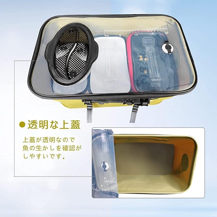 58 以上節約 バッカン 釣り バケツ 折りたたみ式 活かし グリーン 40cm Supplystudies Com