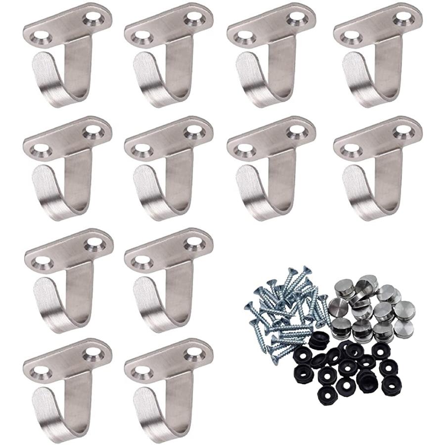 天井フック 吊り下げフック ステンレス 金具 ネジ取り付け 12個セット ホリック Paypayモール店 通販 Paypayモール