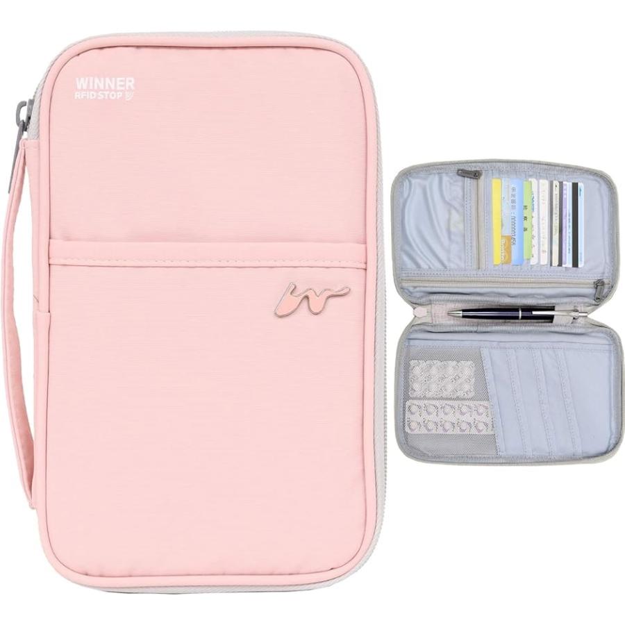 母子手帳 ケース お薬手帳 マルチケース スキミング防止 ピンク ピンク 大型 ホリック Paypayモール店 通販 Paypayモール