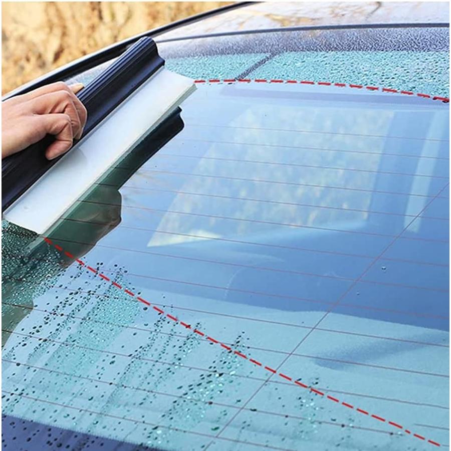 洗車 ワイパー ブレード 水切り シリコン 掃除 ガラス 洗車用品 ハンディ 水あか トラスト プロ用 ｍ ボディ