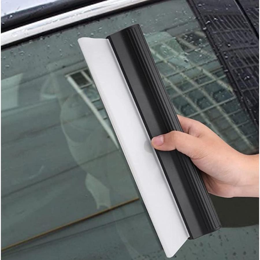 洗車 ワイパー ブレード 水切り シリコン 掃除 ガラス 洗車用品 ハンディ 水あか トラスト プロ用 ｍ ボディ