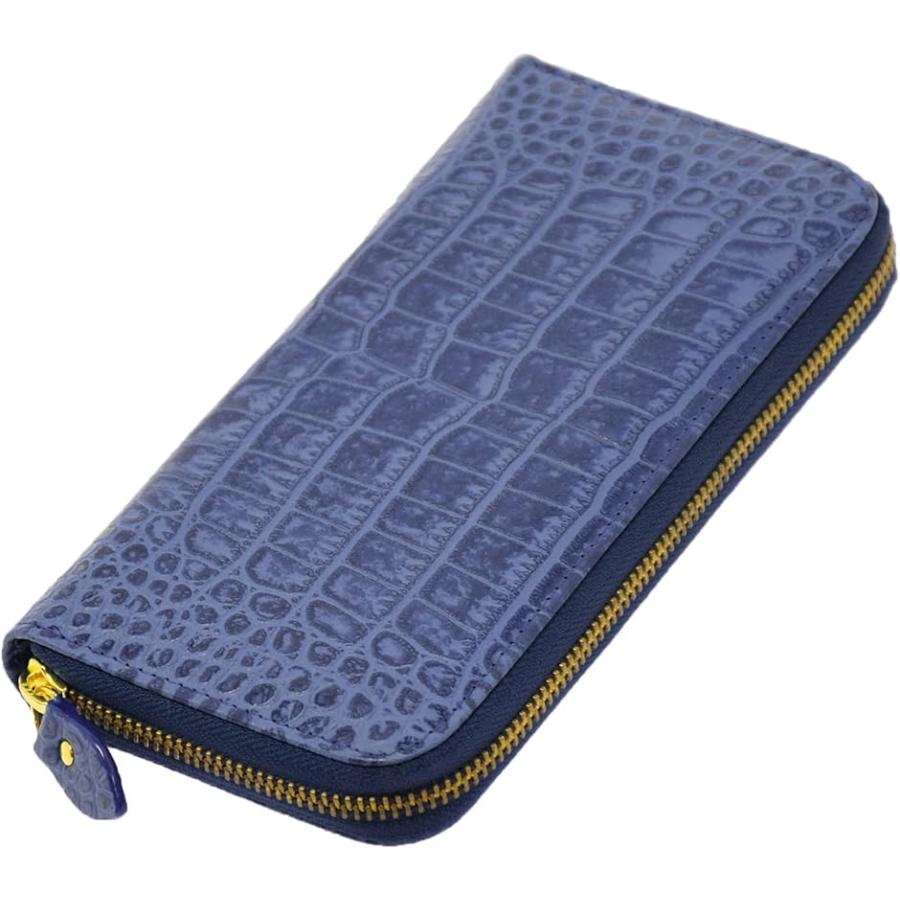 クロコダイル 長財布 型押し 牛革 メンズ レディース(アイアンブルー) :2B4II89D82:スピード発送 ホリック - 通販 -  Yahoo!ショッピング