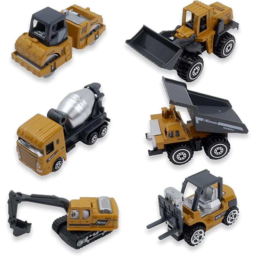 建設 車両 6 セット 働く車 工事 現場 建設車 重機 ミニカー 公園 子供 オモチャ ノーマル スピード発送 ホリック Paypayモール店 通販 Paypayモール