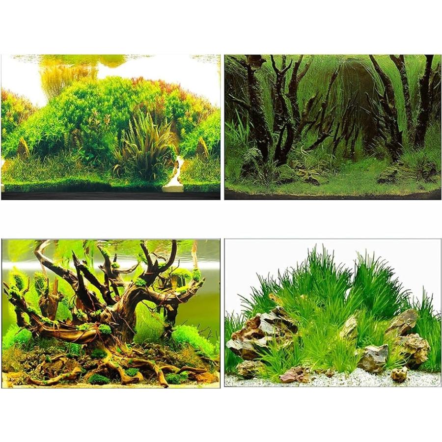 アクアリウム 水槽 魚タンク バックスクリーン 背景 水族館 水中 ポスター 装飾 外観 バックグラウンド Mdm 30x62cm スピード発送 ホリック Paypayモール店 通販 Paypayモール